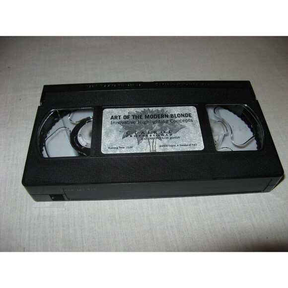 Clairol Professional Art Of The Modern Blonde VHS Kaleidocolors and Basic White - Picture 3 of 3